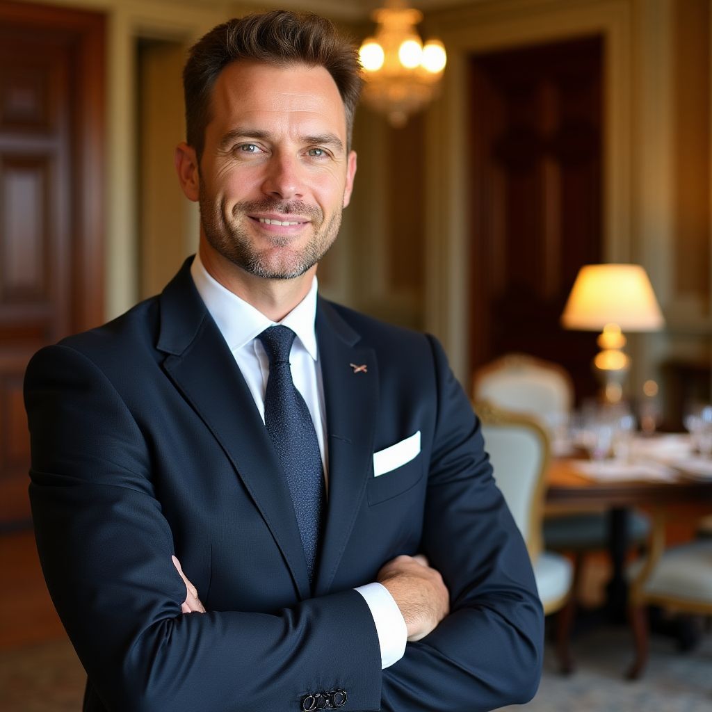 Équipe agence visite château-hôtel inspection qualité