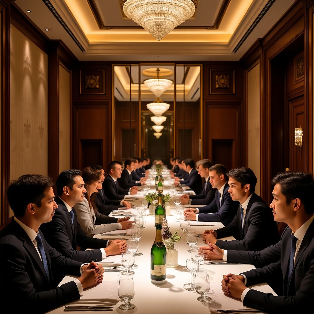 Rencontre directeurs palaces partenariat exclusif événement