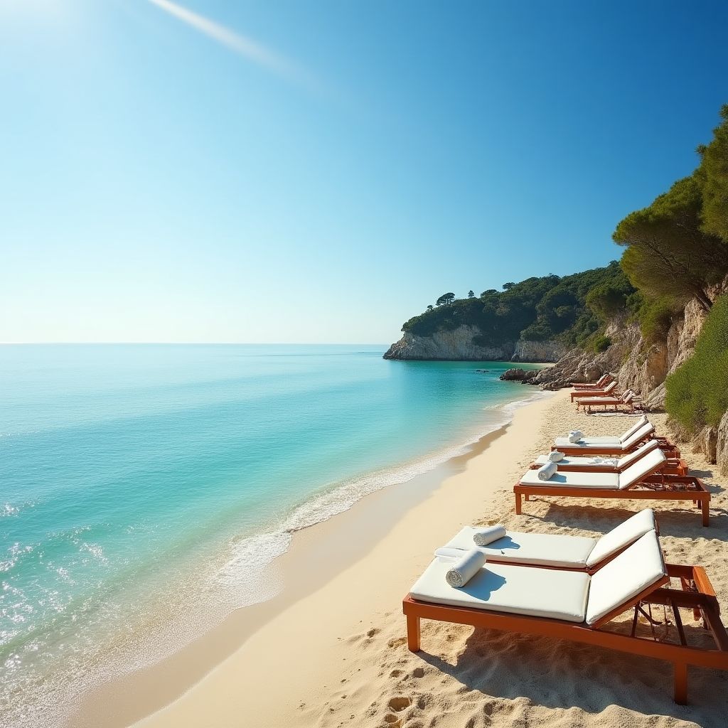 Accès VIP plage privée